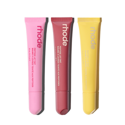 the peptide lip trio lemontini, jelly bean, salty tan